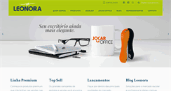 Desktop Screenshot of leonora.com.br
