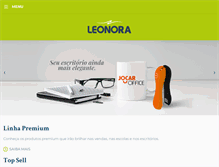 Tablet Screenshot of leonora.com.br