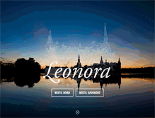 Tablet Screenshot of leonora.dk